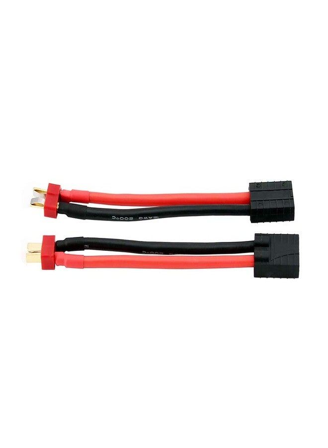 OliRC 3pcs T-Plug Style Male Connector with 12awg 4inch Wire(C68-3) - Image 2